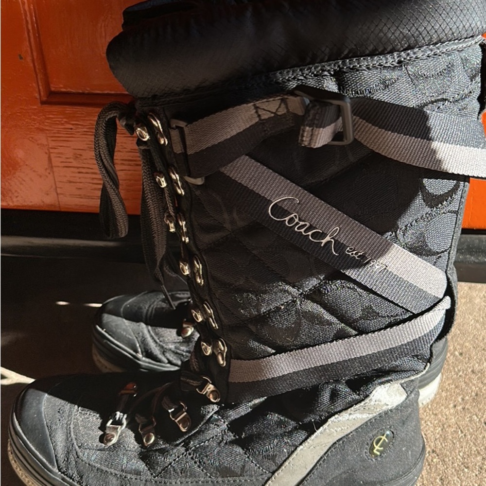 coach snow boots